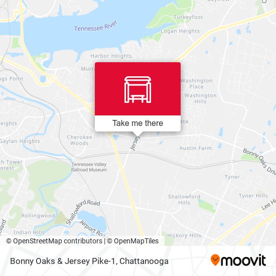 Bonny Oaks & Jersey Pike-1 map