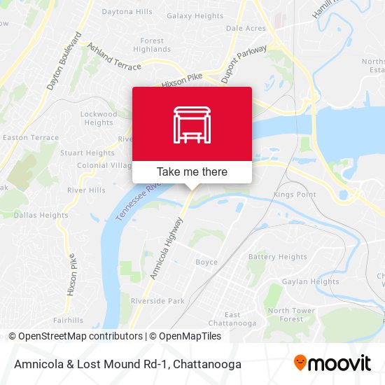 Amnicola & Lost Mound Rd-1 map