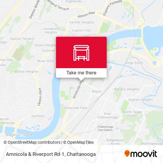 Amnicola & Riverport Rd-1 map