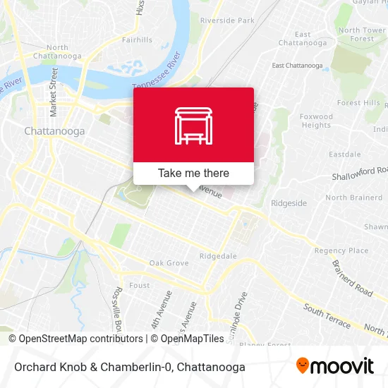 Orchard Knob & Chamberlin-0 map