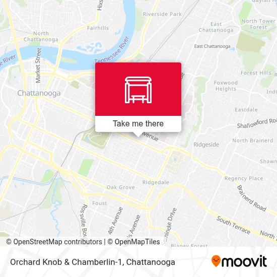 Orchard Knob & Chamberlin-1 map