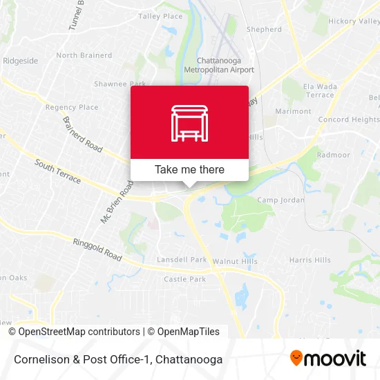 Cornelison & Post Office-1 map