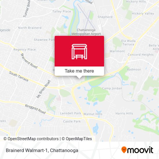 Brainerd Walmart-1 map