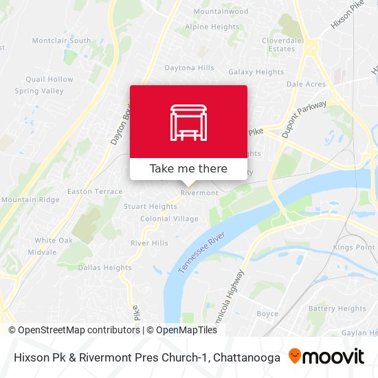 Mapa de Hixson Pk & Rivermont Pres Church-1