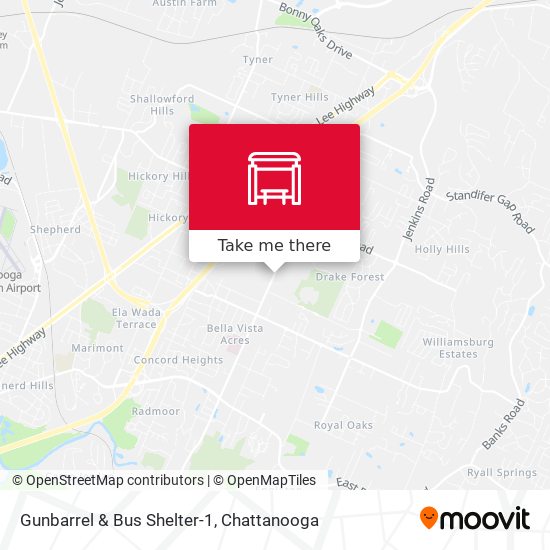 Mapa de Gunbarrel & Bus Shelter-1