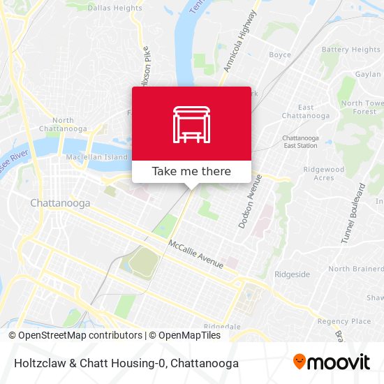 Holtzclaw & Chatt Housing-0 map