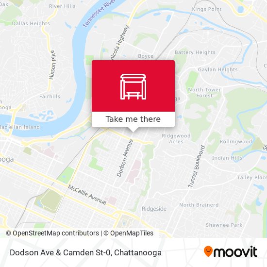 Mapa de Dodson Ave & Camden St-0
