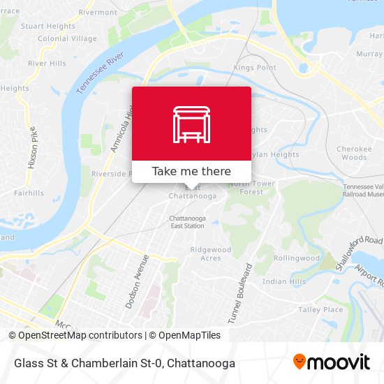 Glass St & Chamberlain St-0 map
