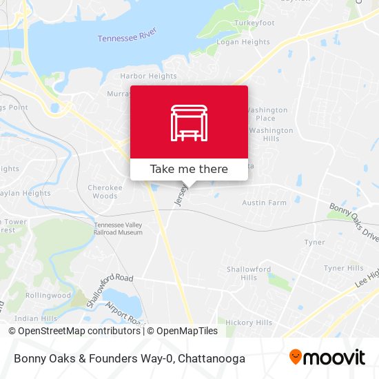 Bonny Oaks & Founders Way-0 map