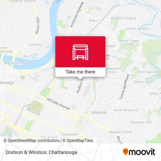 Dodson & Windsor map