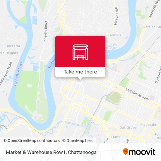 Mapa de Market & Warehouse Row1