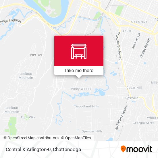Central & Arlington-0 map