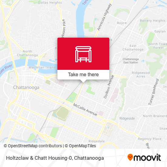 Mapa de Holtzclaw & Chatt Housing-0