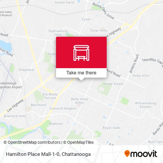 Mapa de Hamilton Place Mall-1-0