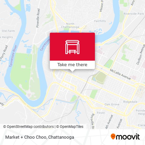 Market + Choo Choo map