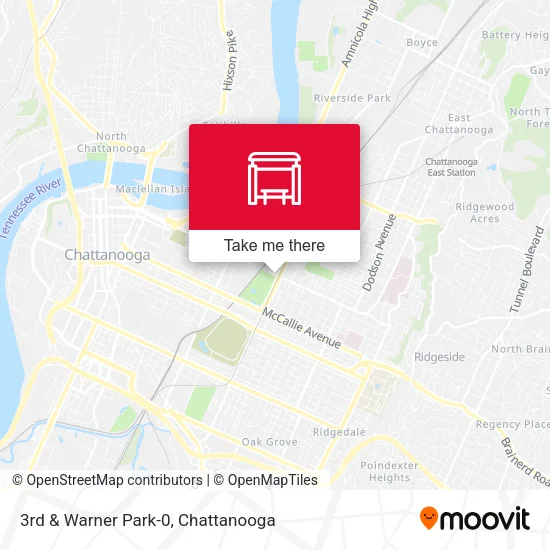 Mapa de 3rd & Warner Park-0