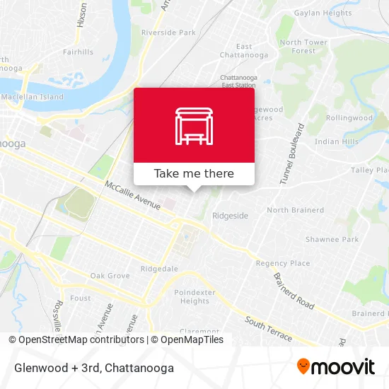 Glenwood + 3rd map