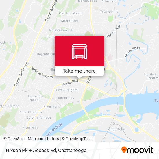 Mapa de Hixson Pk + Access Rd