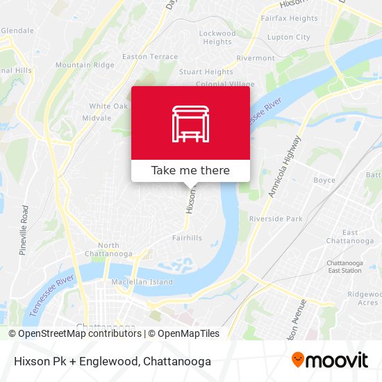 Mapa de Hixson Pk + Englewood