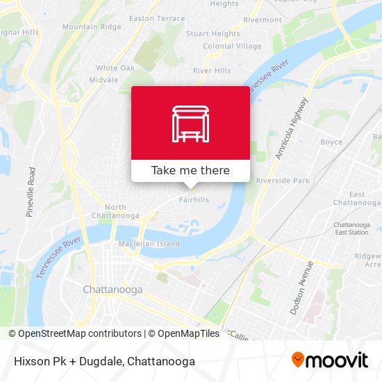 Hixson Pk + Dugdale map