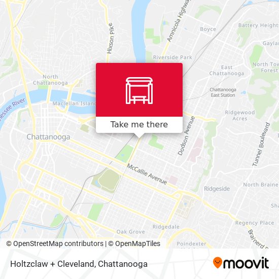 Mapa de Holtzclaw + Cleveland