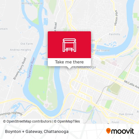 Boynton + Gateway map