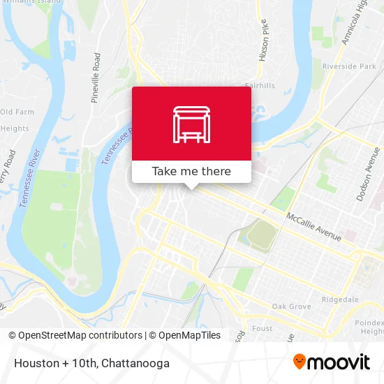 Houston + 10th map