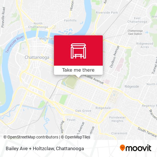 Mapa de Bailey Ave + Holtzclaw