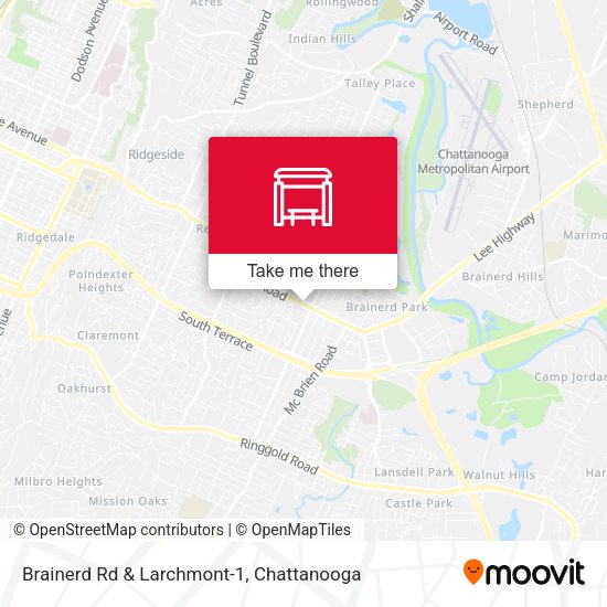 Brainerd Rd & Larchmont-1 map