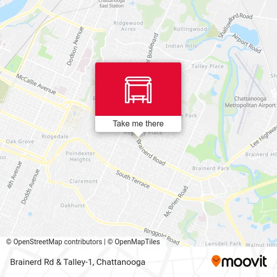 Brainerd Rd & Talley-1 map