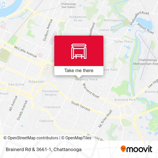 Mapa de Brainerd Rd & 3661-1