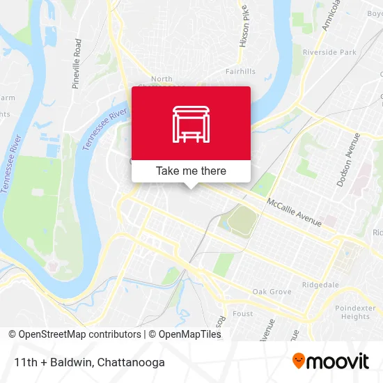 11th + Baldwin map