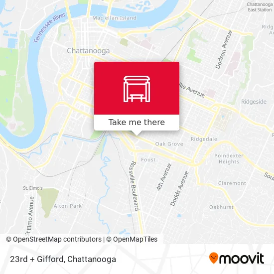 23rd + Gifford map