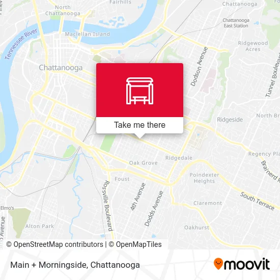 Main + Morningside map