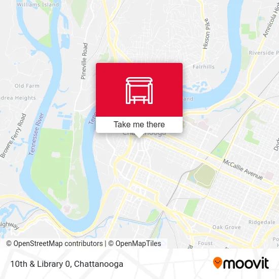 10th & Library 0 map