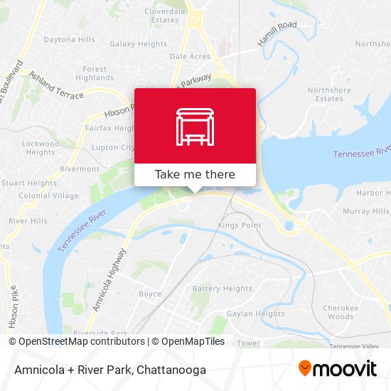 Amnicola + River Park map