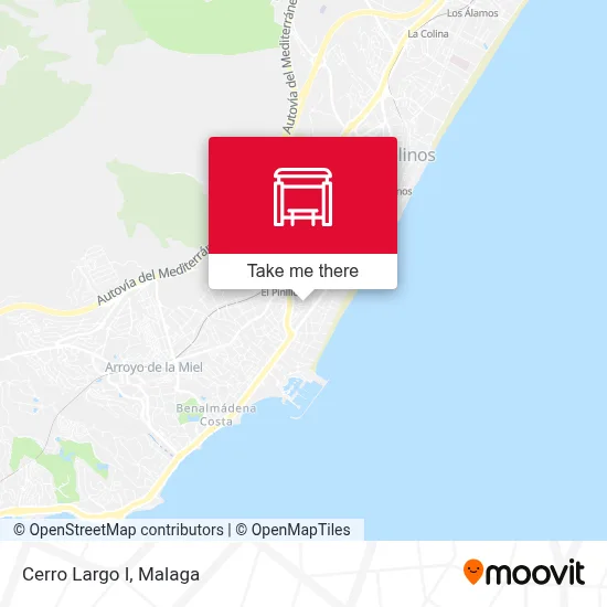 Cerro Largo I map