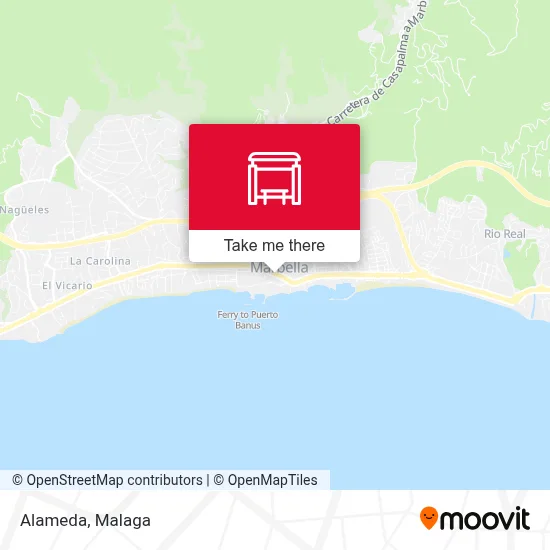 Alameda map