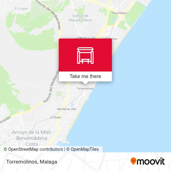Torremolinos map