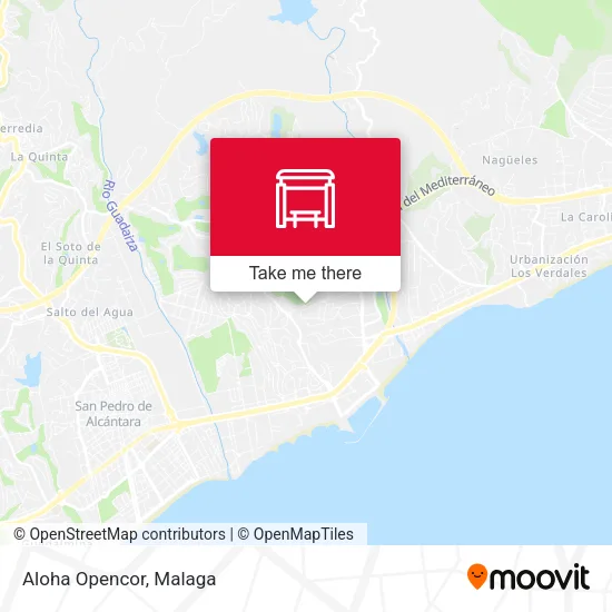mapa Aloha Opencor