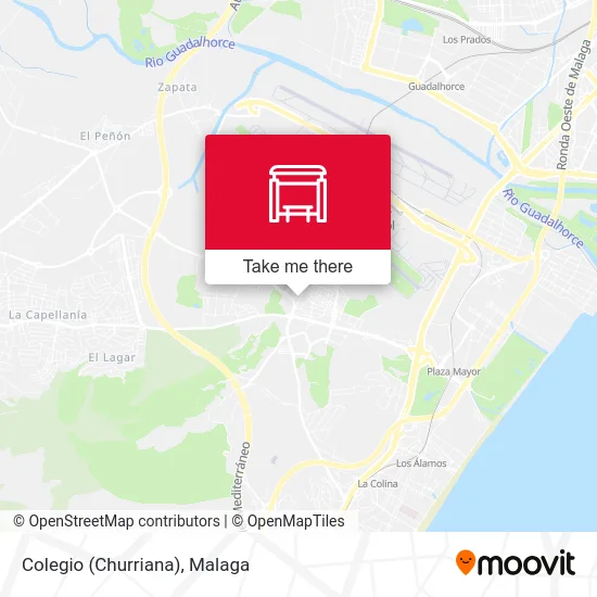 Colegio (Churriana) map
