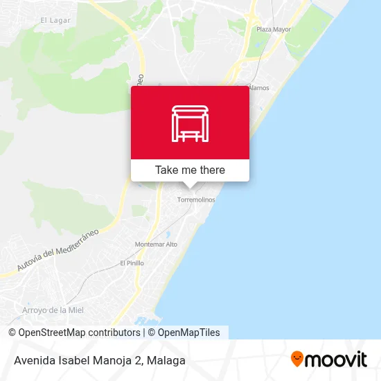 Avenida Isabel Manoja 2 map