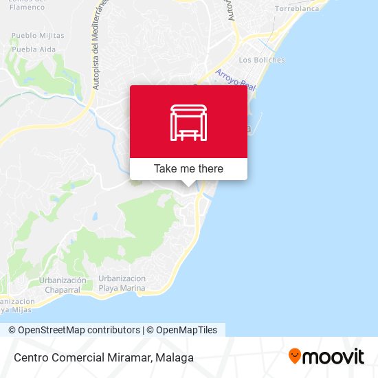 Centro Comercial Miramar map