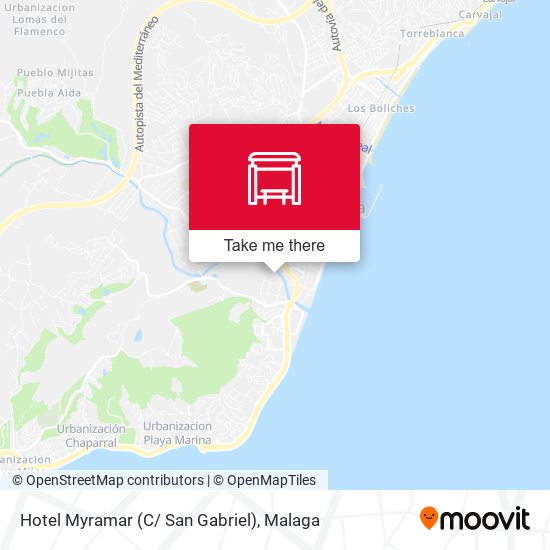 Hotel Myramar (C/ San Gabriel) map