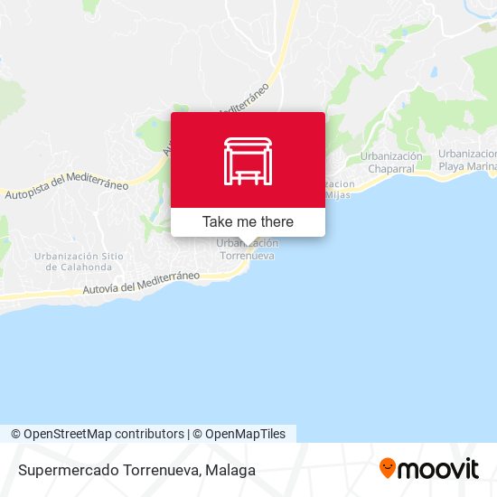 mapa Supermercado Torrenueva