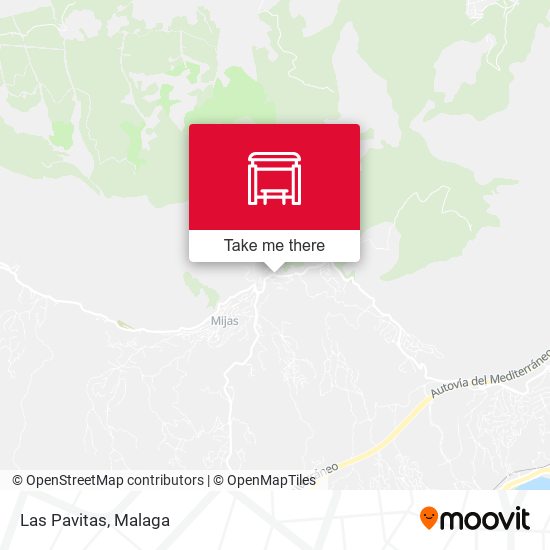 Las Pavitas map