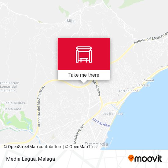 mapa Media Legua