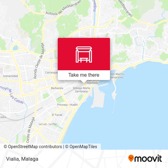 Vialia map