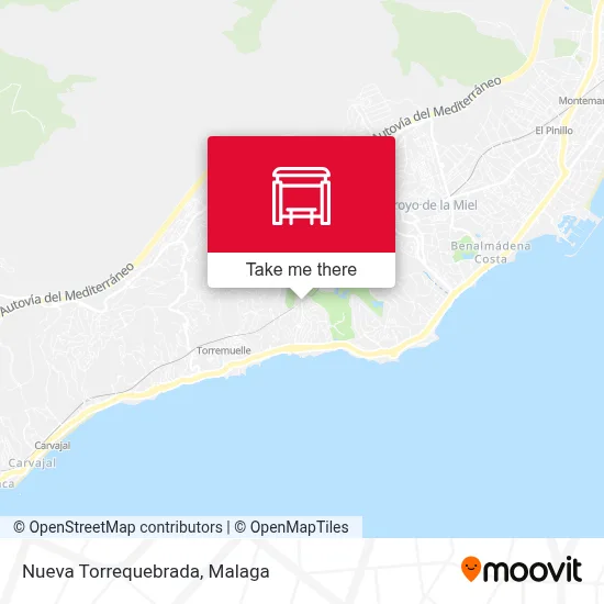 Nueva Torrequebrada map