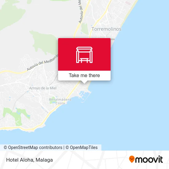Hotel Aloha map